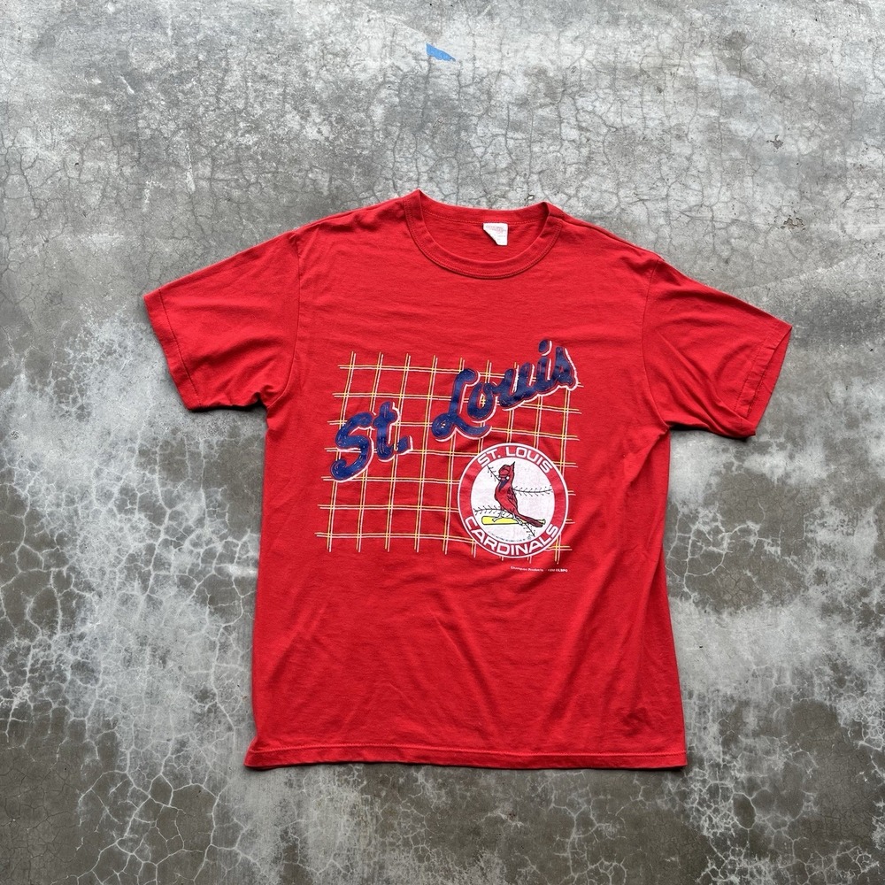 Vintage 90's St. Louis Cardinals Graphic Tee Shirt Men's XL 1990
